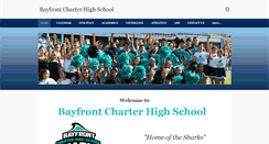 Desktop Screenshot of bayfrontcharter.com